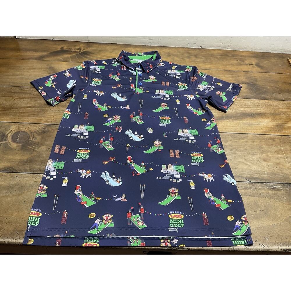 RSVLTS Happy Gilmore Breakfastballs "You're Gonna Die, Clown Polo Size XS